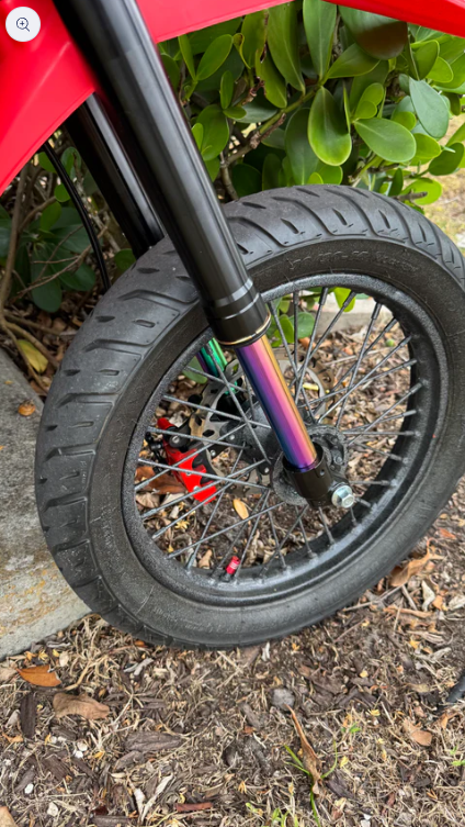 Upgraded Titanium Style Forks for Mini Emotos-Soleil Shift-